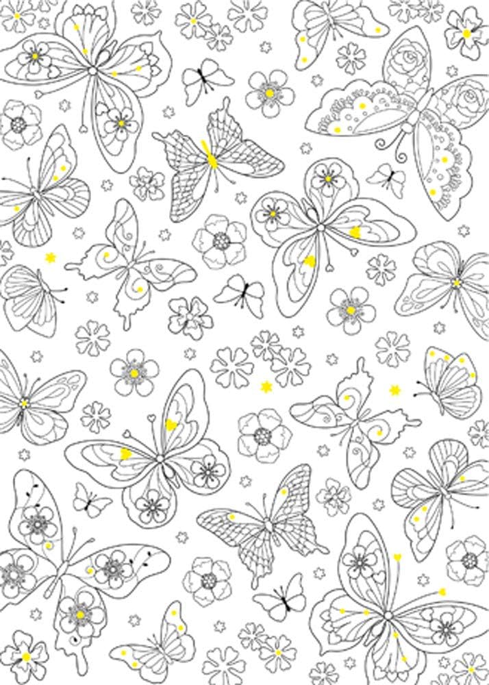 folia Design Colouring, air Dance, 4 envelopes, Ideal for Making Your own Birthday Invitation Cards, Multicoloured, 10,5 x 14,5 cm - Image 5