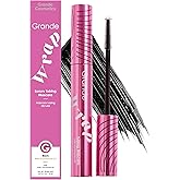 Grande Cosmetics GrandeWRAP Tubing Mascara - Buildable Volume & Length, Lifts, Curls & Separates Lashes, Anti-Smudge, Lightweight, Flake-Free, All Day Wear, Easy Removal, ProVitamin B5 Infused - Black