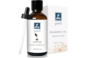 GM Gumili Coffee Essential Oil, Home Fragrance Oil, for Candle Scents Soy Wax Candle Making, Soap, Dryer Balls, Diffusers, Laundry, Slime -1 oz /30ml