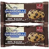 Ghirardelli Bittersweet 60% Cacao Baking Chips, 10 oz, 2 pk