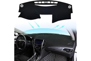 PARTSABLE Dash Cover Mat Compatible with Toyota Camry 2007 2008 2009 2010 2011 Camry Dashboard Cover Mat Interior Accessories Nonslip Dash Board Protector Mat Sunshade Anti Glare Pad Carpet (Black)