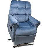 MaxiComfort Series Golden Technologies Cloud PR510 MLA Medium/Large Dual Motor Infinite Position Lift Chair Zero Gravity Recliner - Calypso Fabric