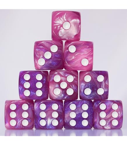 Amazon.com: Dice - Monster Protectors Set of 6 D6 Logo Die