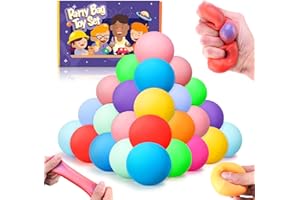 36Pcs Slow Rising Stress Balls,Color-Chaning Stress Balls for Kids,Fidget Sensory Toys for Relief,Autism Toys,Stocking Stuffe