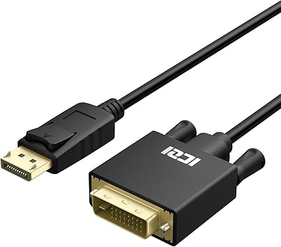 ICZI Cable DisplayPort a DVI 3 Metros, Adaptador Display Port DVI ...