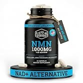Black Forest NMN Supplements 1000mg (Nicotinamide Mononucleotide) 99% Pure, Stabilized Form, BioPerine&reg; for Enhanced Bioavailability (60 Capsules) (NMN 1000mg per Serving) NAD Supplement for NAD