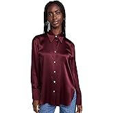Vince Women's L/S Ruched Bk Blouse