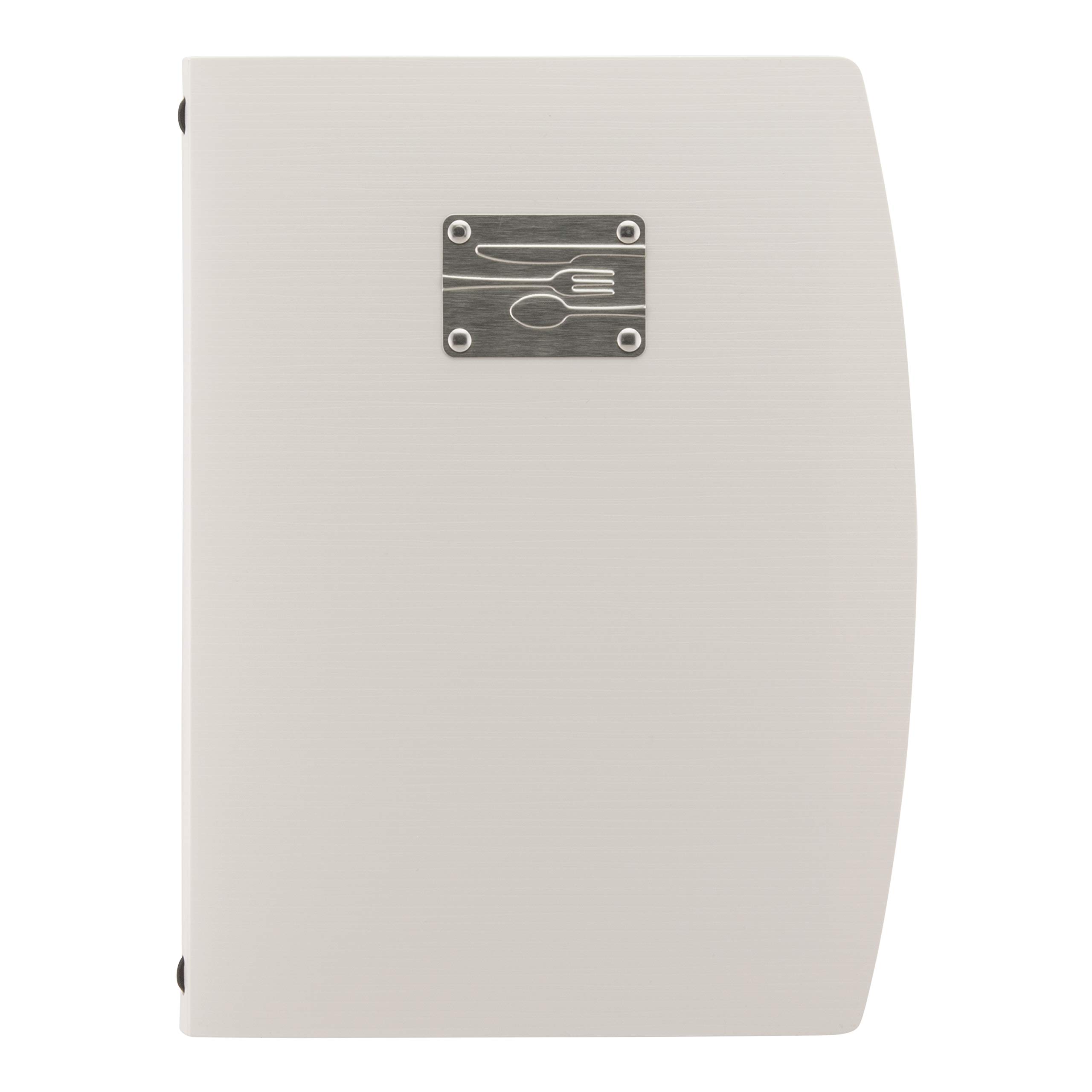 Securit Rio A4 Menu Holder with 1 Double Insert - White