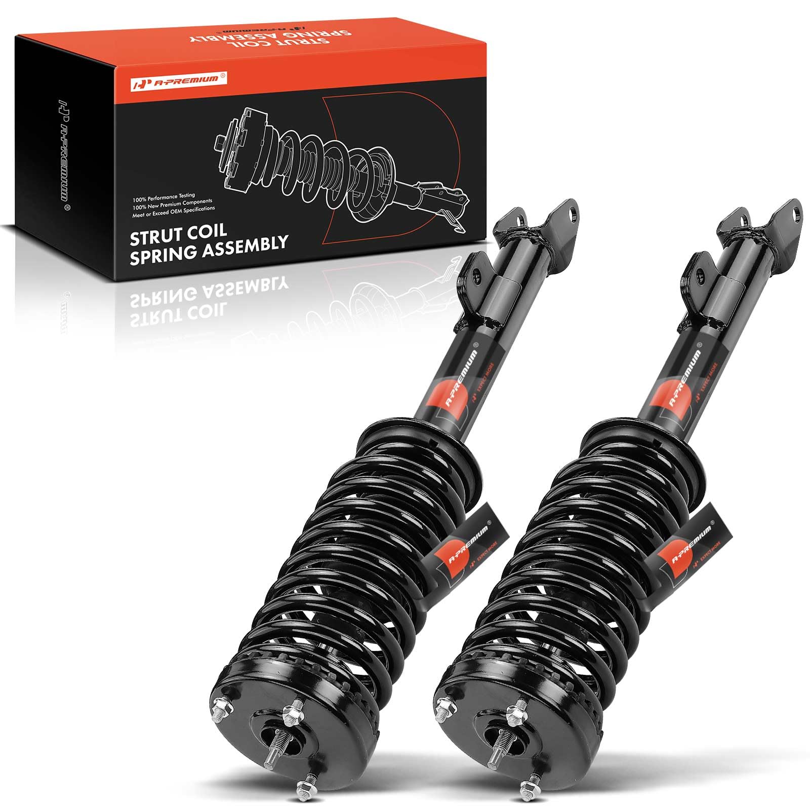 Photo 1 of A-Premium Front Complete Strut Assembly Compatible with Dodge Charger 2006-2010, Magnum 2005-2008 & Chrysler 300 2005-2010, 2.7L/3.5L, RWD, 2-PC Set