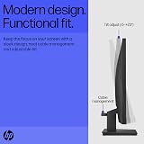 HP 21.4 Inch FHD Monitor VA 75Hz HDMI VGA Tilt Black V22v G5 view 5