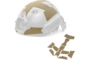 Yzpacc Tactical Helmet Hook and Loop Set for MK Fast Tactical Helmet DIY Kit Helmet Accessories