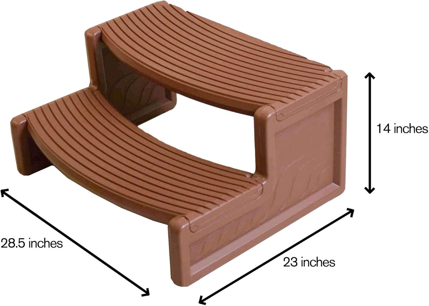 Confer Plastics Handi-Step Spa Step, Portabella: Garden & Outdoor