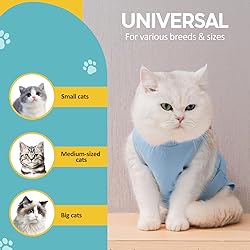 Avont Cat Recovery Suit - Kitten Onesie for Cats