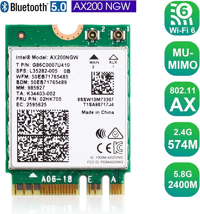 Intel ax200ngw driver Intel ax200ngw driver