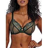 Freya Women's Loveland Underwire Plunge Bra Emerald