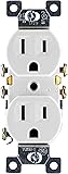 UltraPro GE Grounding Duplex Outlet, 3 Prong