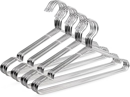 robuster Kleiderbügel aus Edelstahl Edelstahlkleiderbügel
