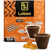 Zed Black Sambrani Dhoop Cups, Charcoal-Free Guggal Resin Incense,12 Cups | Traditional Aromatic Blend With Rich Fragrant Smoke For Pooja, Havan, Prayer, Meditation &amp; Spiritual Rituals.
