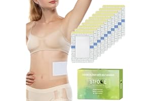 STFOCE 10pcs Castor Oil Pack Wrap, Medium Transparent Film Castor Oil Pack, Castor Oil Pack Wrap Organic Cotton, No Irritation, Anti Leakage, Portable(Oil Not Included) (1 Count (Pack of 10))