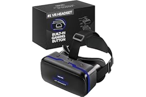 FEEBZ Beginners VR Box for Phones - for Watching 3D VR Videos on YouTube only - Model-01