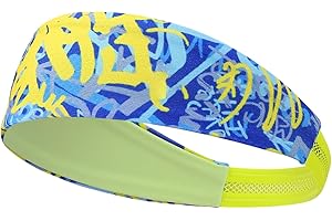 Vdaxvme Sweatbands For Kids Soccer Headbands Boys Sports Sweatbands Athletic Sweatbands Breathable Headband Elastic Hairbands