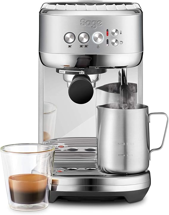 SAGE SES500BSS the Bambino Plus, Cafetera espresso