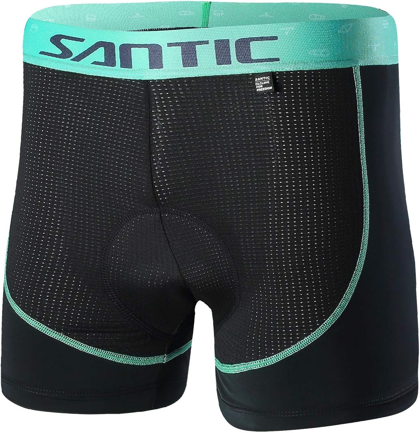 Santic Men's Cycling Underwear Shorts 3D Padded Bicycle