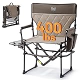 TIMBER RIDGE Heavy Duty Camping Chair with Compact