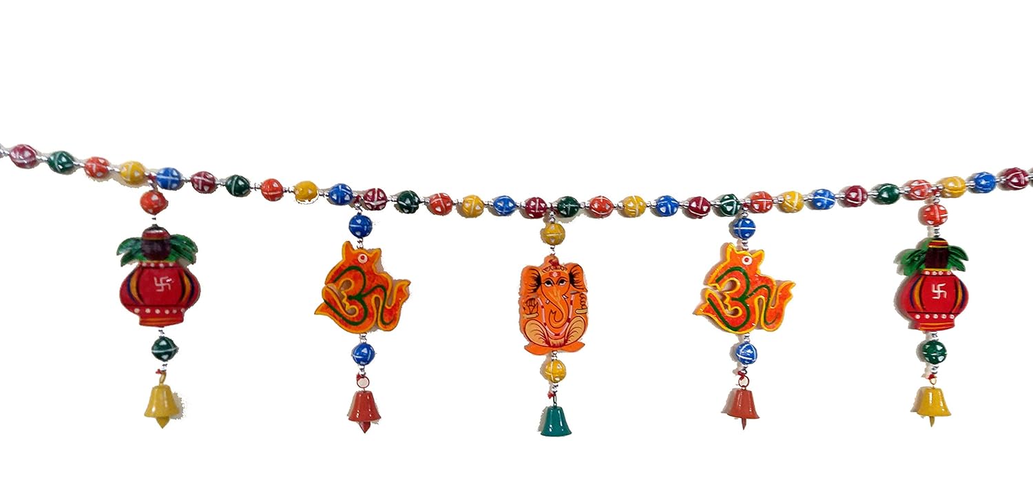 Bani Wooden Bandhanwar For Main Door Wooden Door Toran Handcraft