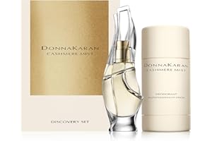 Donna Karan Cashmere Mist Discovery Set For Women - Eau de Parfum Mini Spray 0.5 Fl. Oz. & Anti-Perspirant Deodorant Stick, 1.7 Oz.