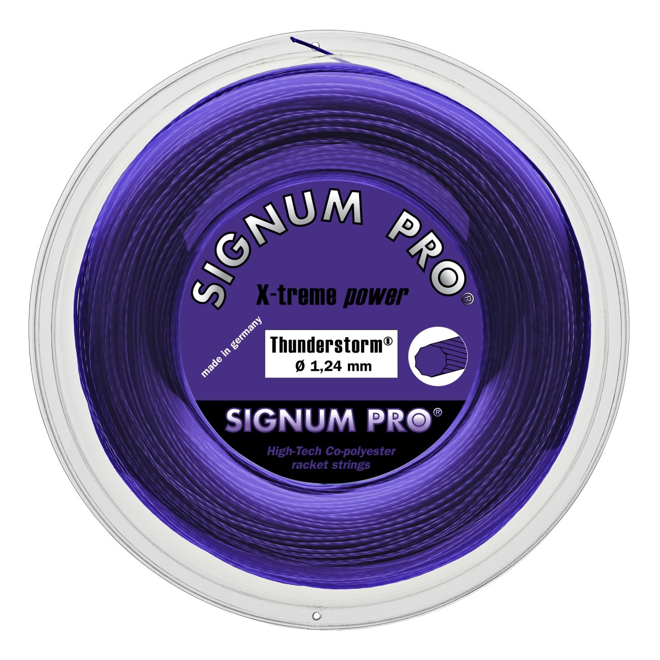 Signum Pro Thunderstorm String Reel - Purple, 1.24 Mm