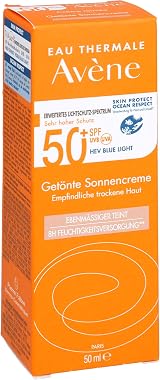 AVENE SPF 50+ Tinted Sunscreen for Dry Sensitive Skin 50 ml TriAsorB view 5