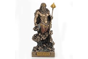 Veronese Design Poseidon God of The Sea Miniature Figurine