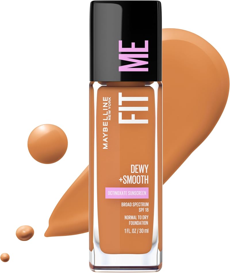 Maybelline Fit Me Dewy Smooth Foundation 30ml - Shade 355 Coconut
