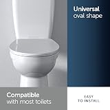 Ideal Standard Tirso Soft Close Toilet Seat Universal Oval Duroplast White 150kg view 5