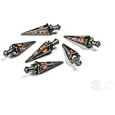 PolyHero Warrior 6d6 Swords Steel Grey, for D&amp;D &amp; Tabletop RPGs | Combat-themed dice for melee attack rolls; Polyhedral shaped dice; Compatible with D&amp;D, Pathfinder &amp; other TTRPGs