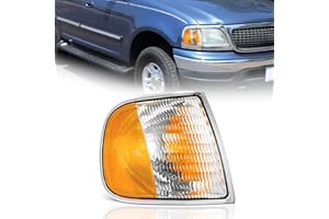 WEELMOTO Right Signal Lights Assembly Replacement for 1997-2003 FORD F-150 F-250 Expedition, Parking Light Turn Signal Marker Light 97-03 Passenger Side Does NOT fit models produced before July 1996
