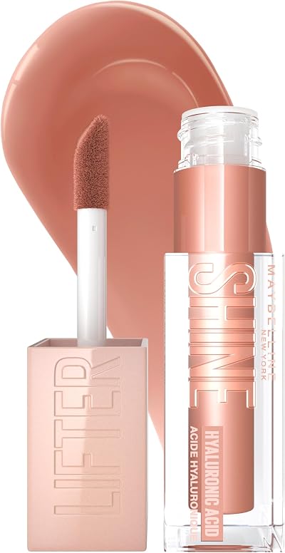 Maybelline Lifter Gloss Stone 008 Plumping Hydrating Hyaluronic Acid 5.4 ml