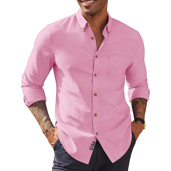 Kenneth Cole Men's 16- 16.5 34/35 Shirt Button Up Slim Fit Non Iron Lavender