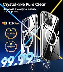 SUCGLES for iPhone 15 Pro Max Case with MagSafe