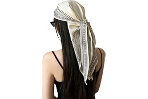 Yesangle Head Scarf Triangular Scarf Hairscarf Fashion Scarves Hair Wrapping Scarfs Night Sleeping Headscarf for Women B05