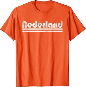 Netherlands Holland Fan Retro Vintage Flag T-Shirt T-Shirt