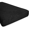 Hokway Couch Cushion Covers Stretch Cushion Covers Sofa Seat Cushion Slipcover Cushion Protector(Black, Medium)