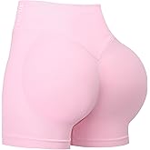 STUNNY Women Workout Impact Shorts Gym Shorts Scrunch Butt Lifting Seamless Shorts Waisted Contour