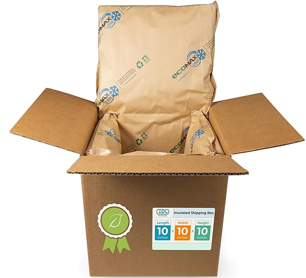 IDL PACKAGING 10″ X 10″ X 10″ INSULATED...