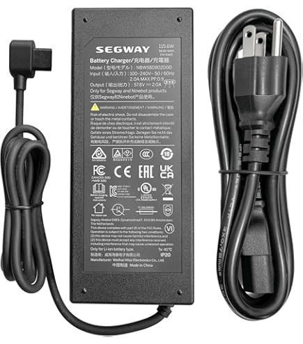 Ninebot Go Kart 4 Pin 63V 2A Power Supply Charger For Ninebot By Segway S/S- MAX/Mini PRO/Mini Lite Notched Connector Charger Go Kart Kit