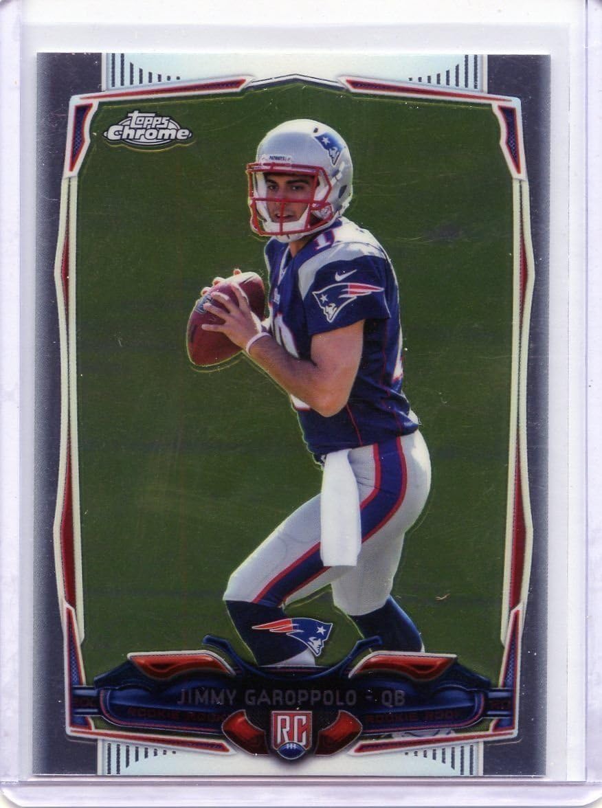 Amazon 2014 Topps Chrome 150A Jimmy Garoppolo Rookie Card RC New 