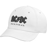 Official AC/DC Band Back in Black Album Logo Fan Gift Adjustable Baseball Hat