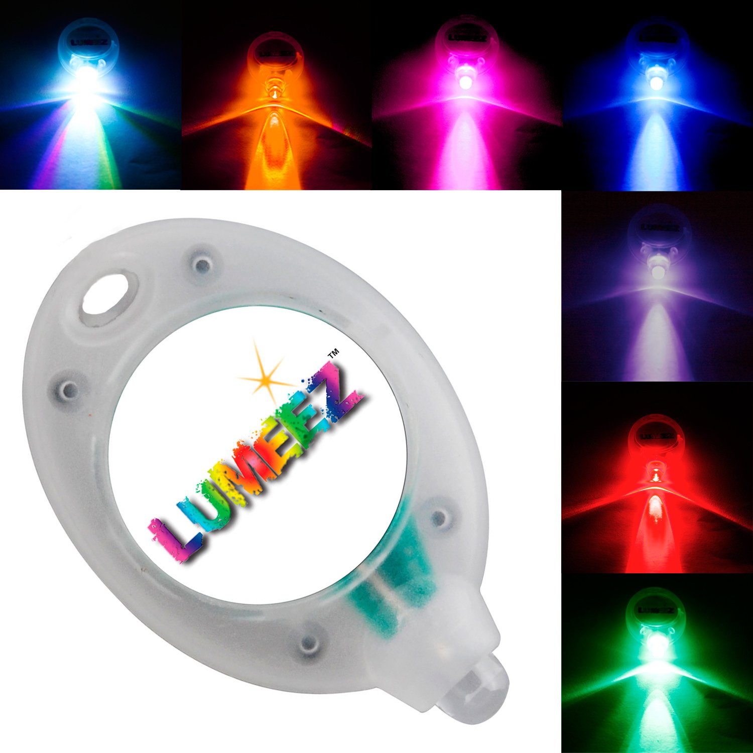 Lumeez LED Skate Lights Illumination for Ice Skates, Skateboards, Scooters, InLine Skates