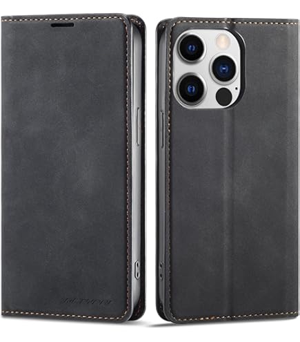 Amazon.com: ZZXX for iPhone 14 Pro Max Wallet Case with [RFID